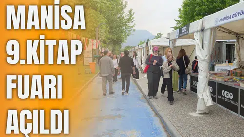 MANİSA 9. KİTAP FUARI AÇILDI