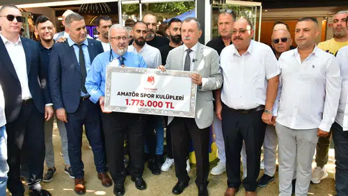 Yunusemre'den amatör spor kulüplerine destek