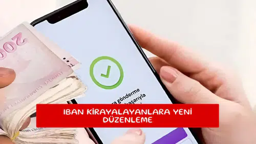 IBAN kirayalayanlara yeni düzenleme