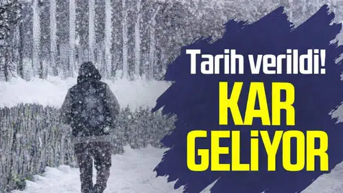 Tarih verildi, kar geliyor: Okullar tekrar tatil olabilir
