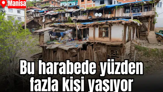 Bu harabede yüzden fazla kişi yaşıyor