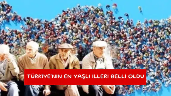 Türkiye'nin en yaşlı illeri belli oldu