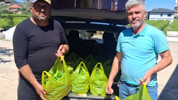Meşhur Emcelli biberi gurbetçilerin gözdesi oldu