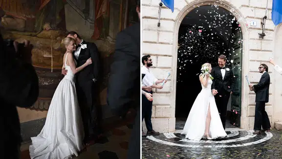 Burak Yörük ve Tuana Yılmaz evlendi