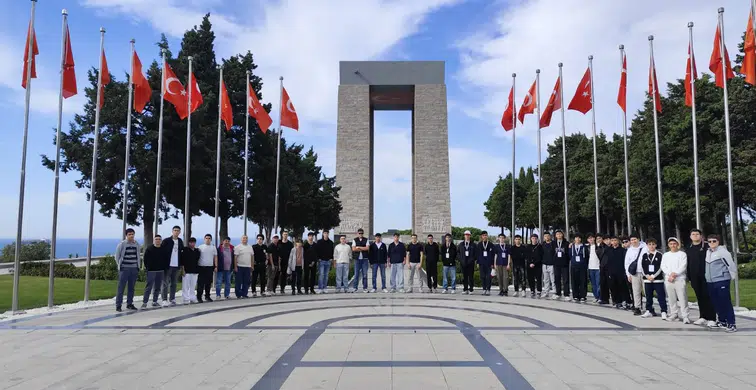 Halit Görgülü Anadolu Lisesi Çanakkale Zaferini yerinde görme fırsatı buldu