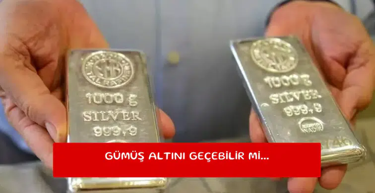Gümüş altını geçebilir mi...