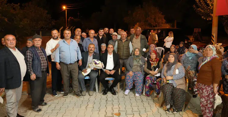 Başkan Şimşek Çınarlıkuyu’da vatandaşlarla buluştu
