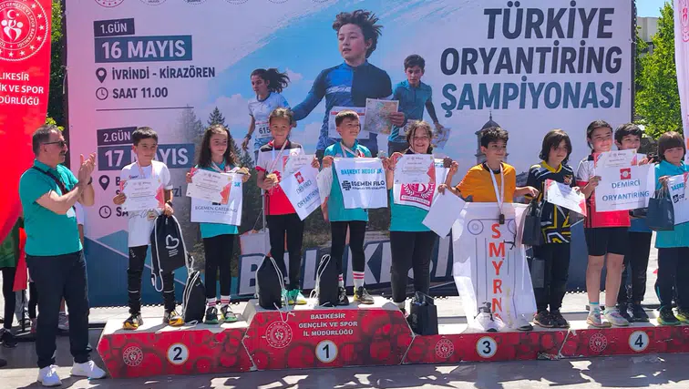 Manisalı Oryantiring Sporcularından Türkiye Şampiyonasında Büyük Başarı