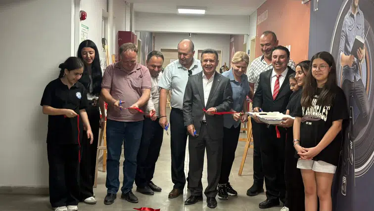 Saruhanlı’dan özel gereksinimli kursiyerlerden sergi