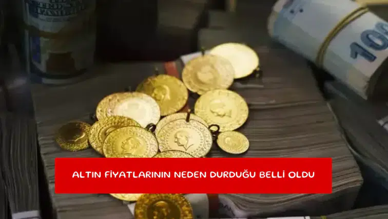Altın fiyatlarının neden durduğu belli oldu