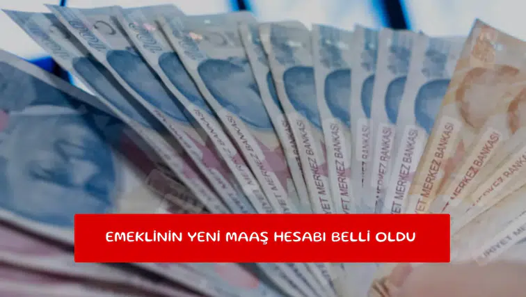 Emeklinin yeni maaş hesabı belli oldu