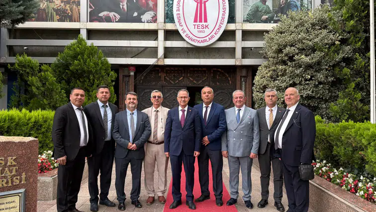 Esnaf ve sanatkarda yeni dönem başladı: Hasan Geriter TESK yönetiminde