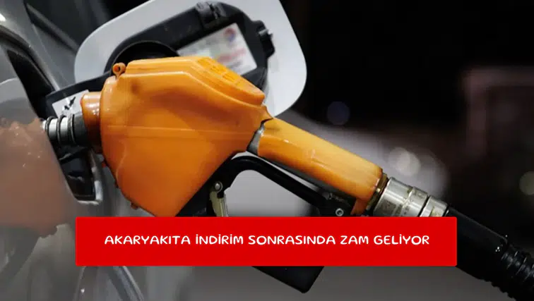 Akaryakıta indirim sonrasında zam geliyor