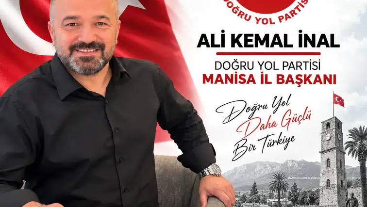 MTP’den istifa eden Ali Kemal inal DYP Manisa il başkanı oldu