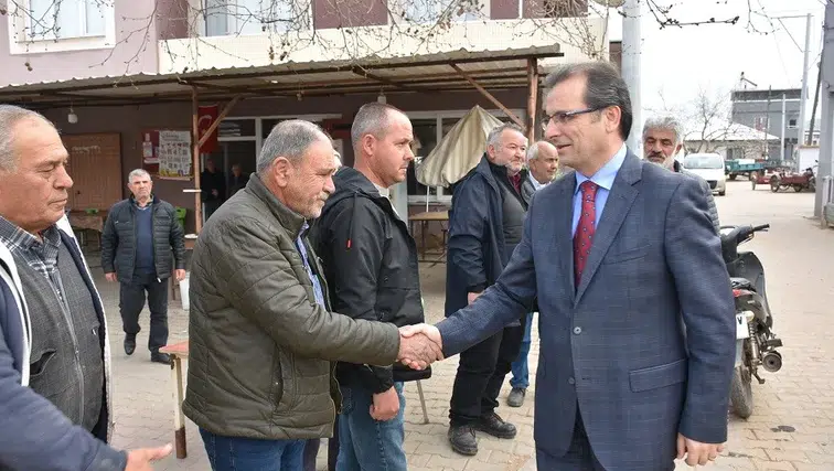 Kaymakam Güldoğan vatandaşlar bir araya gelmeye devam ediyor