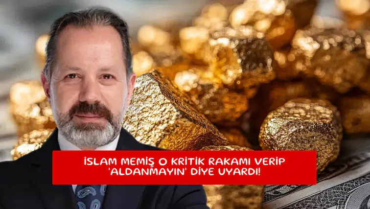 İslam Memiş o kritik rakamı verip 'aldanmayın' diye uyardı!