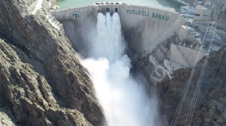 Yusufeli Barajı milli ekonomiye dev katkı sağlıyor
