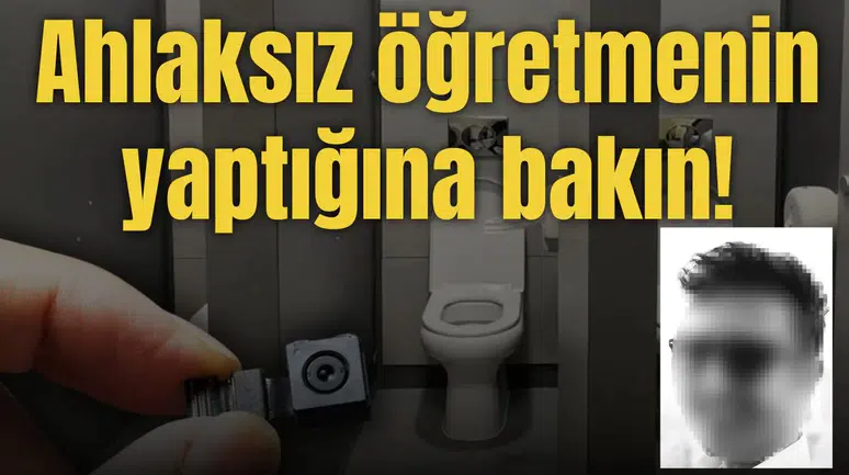 Ahlaksız öğretmenin yaptığına bakın!