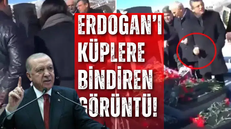 Cumhurbaşkanı Erdoğan'dan Özgür Özel'in mezar başındaki rakılı görüntülerine sert yorum
