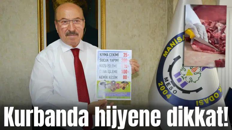 Başkan Akyüz’den kurban kesimi ve eti işleme uyarısı