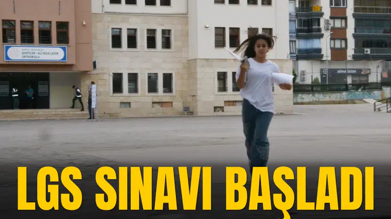 LGS SINAVI BAŞLADI