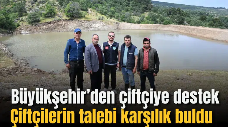 Çiftçilerin talebi karşılık buldu