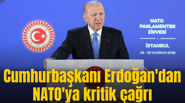 Cumhurbaşkanı Erdoğan'dan NATO'ya kritik çağrı