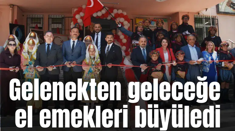 Gelenekten geleceğe el emekleri büyüledi