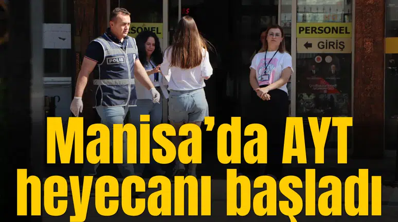 Manisa’da AYT maratonu başladı