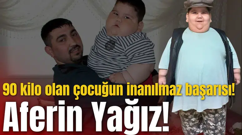 90 kilo olan çocuğun inanılmaz değişimi!
