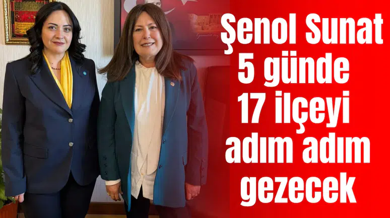 İYİ Parti Genel Başkan Yardımcısı Şenol Sunat Manisa'ya geliyor