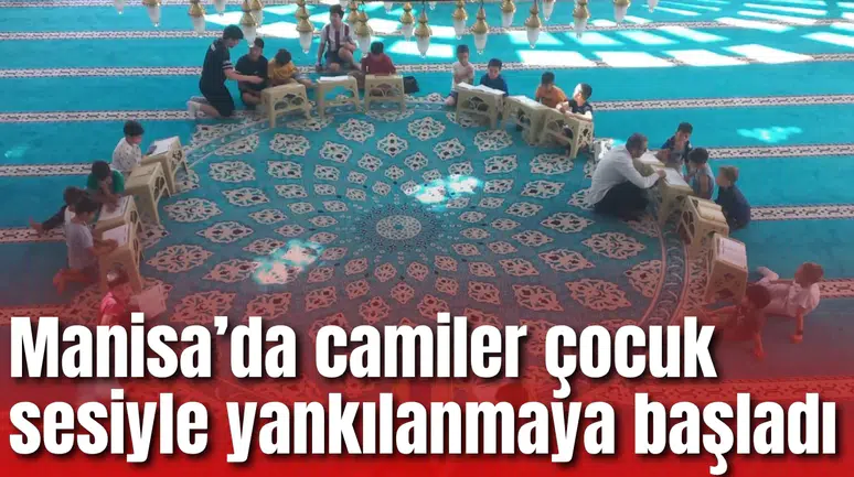 Yaz Kur'an kurslarına yoğun ilgi: Camiler neşeyle doldu