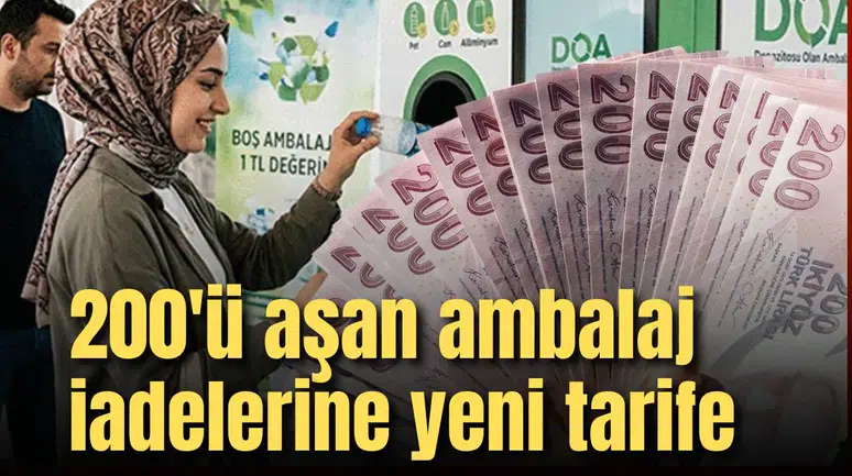 200'ü aşan ambalaj iadelerine yeni tarife