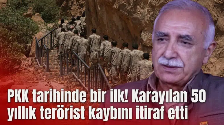 PKK tarihinde bir ilk! Karayılan 50 yıllık kaybı itiraf etti