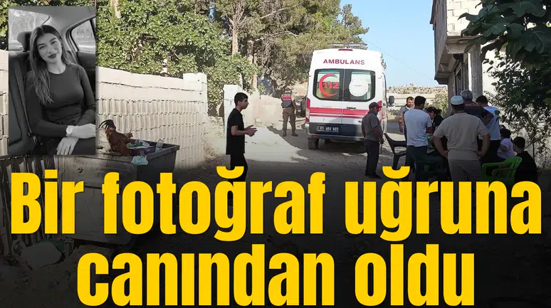 Bir fotoğraf uğruna canından oldu