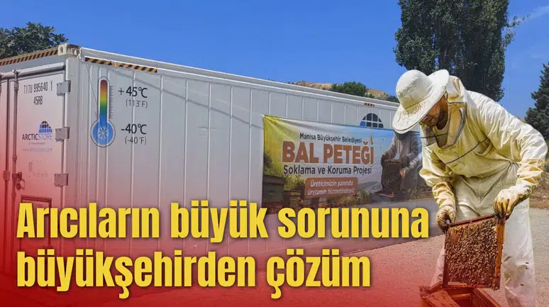 Arıcıların büyük sorununa büyükşehirden çözüm