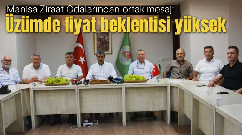 Üzümde fiyat beklentisi yüksek