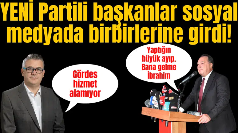 YENİ Partili başkanlar sosyal medyada birbirlerini girdi!