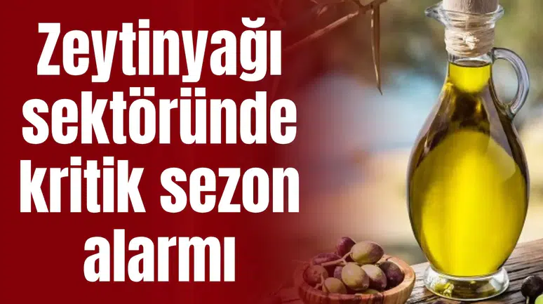Manisa Ticaret Borsası'ndan zeytinyağı sektöründe kritik sezon alarmı
