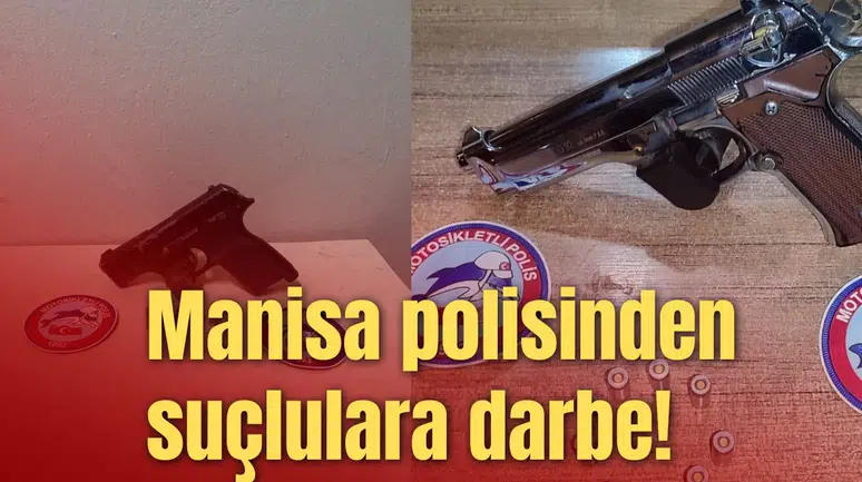 Manisa polisinden suçlulara darbe!