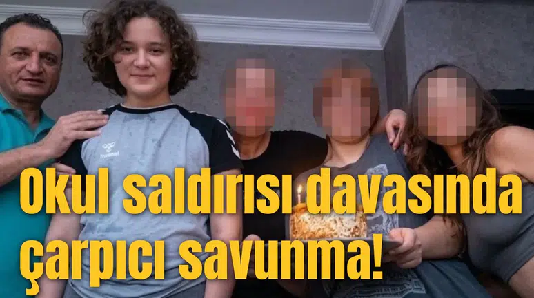 Okul saldırısı davasında çarpıcı savunma!
