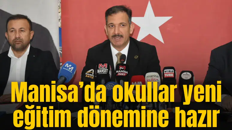 Manisa’da okullar yeni eğitim dönemine hazır