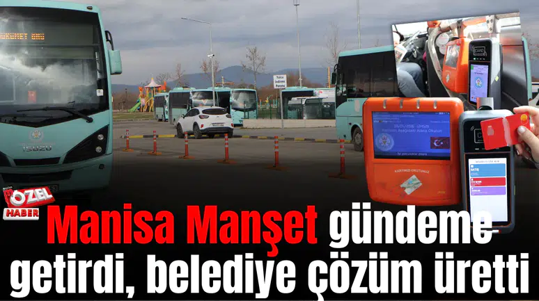 Manisa Manşet gündeme getirdi, belediye çözüm üretti