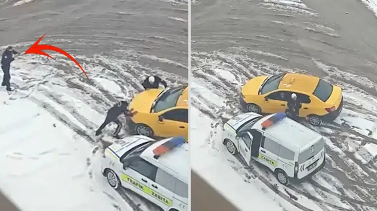 Belediye ekiplerinin "Yardım" videosunun senaryo olduğu ortaya çıktı