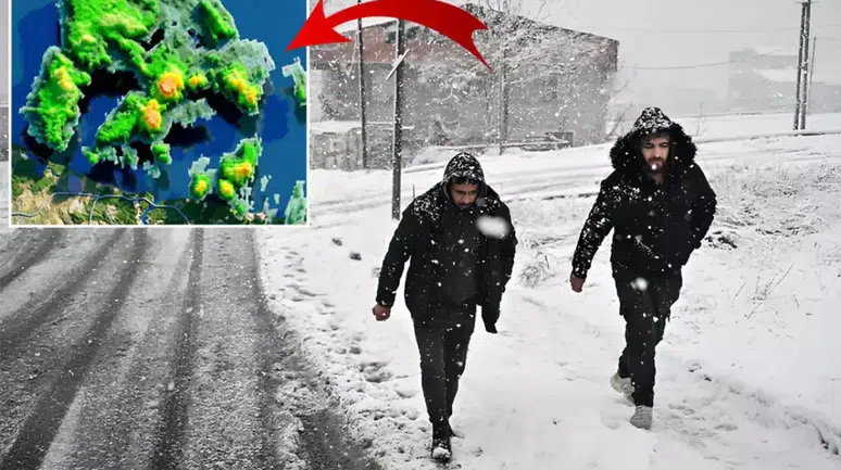 Bu ilçelerde yaşayanlar dikkat! Saat verildi, kar fena bastıracak