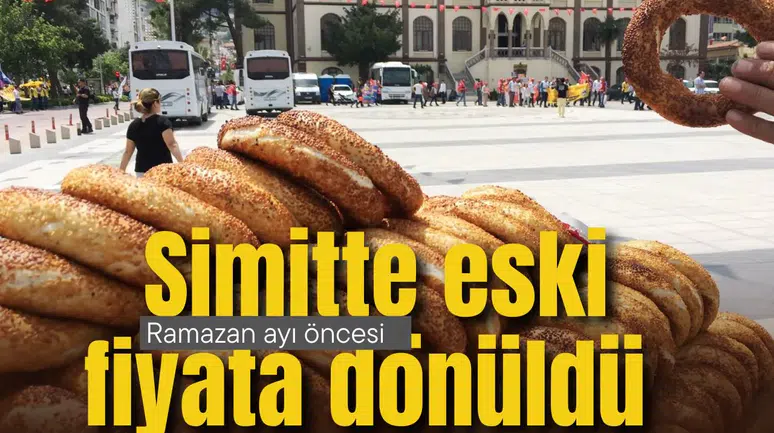 Simitte eski fiyata dönüldü