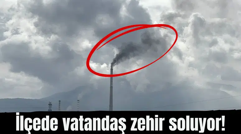 İlçede vatandaşlar zehir soluyor