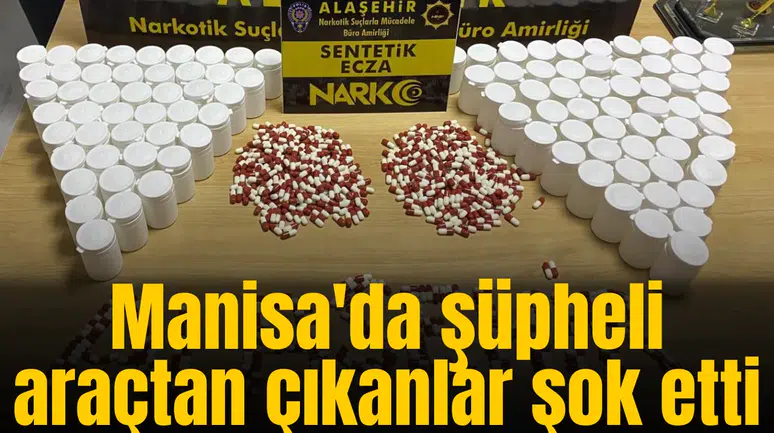 Manisa'da şüpheli araçtan bakın ne çıktı