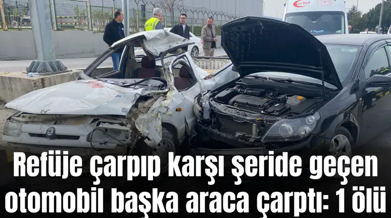 Manisa'da feci kaza: 1 ölü