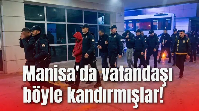 Manisa'da vatandaşı böyle kandırmışlar!